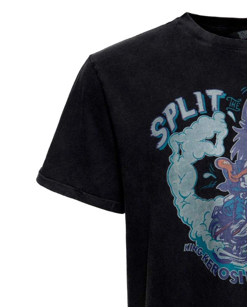 King Kerosin - Camiseta "Split Road" Unisex