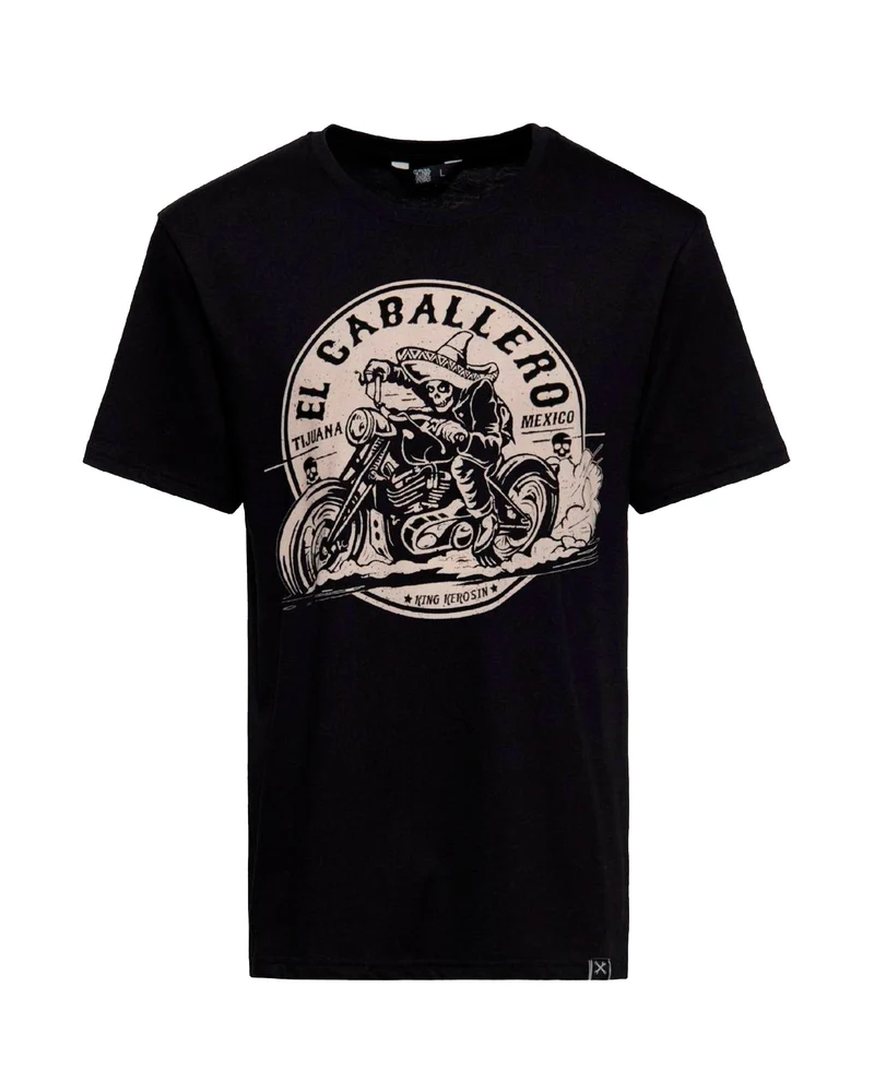 King Kerosin - Camiseta "El Caballero" Unisex
