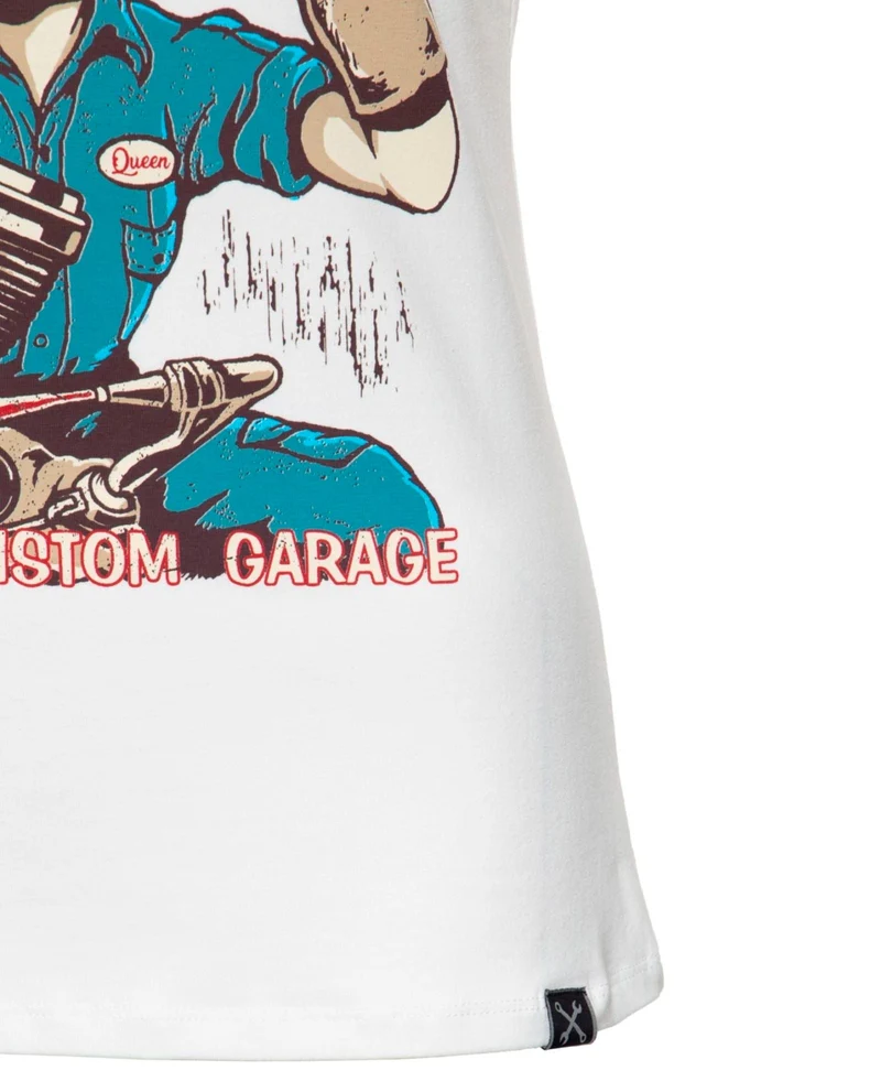 King Kerosin - Camiseta "Gearhead" Queen Kerosin - Mujer