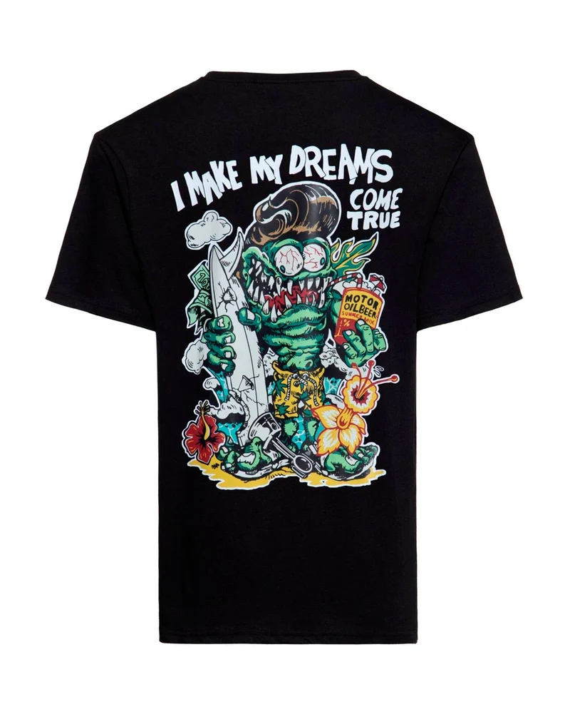 King Kerosin - Camiseta "I Make My Dreams" Unisex Negra