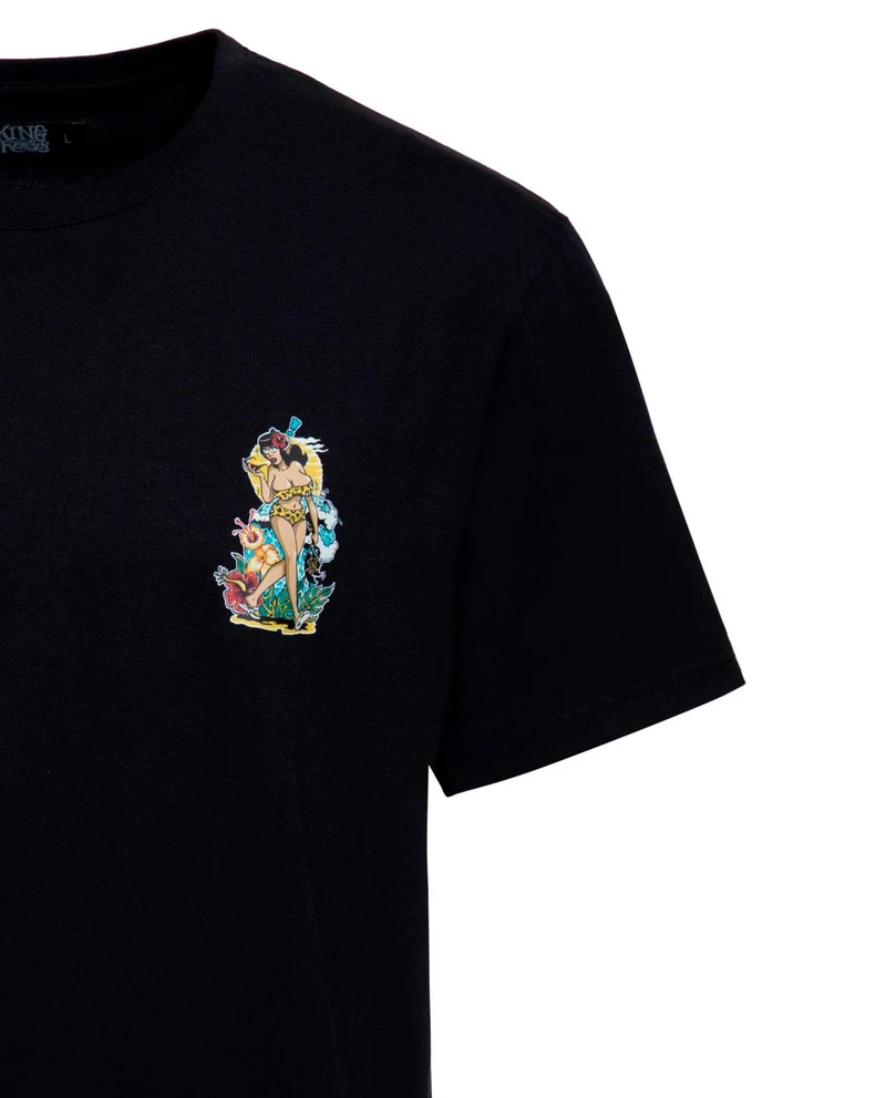 King Kerosin - Camiseta "I Make My Dreams" Unisex Negra