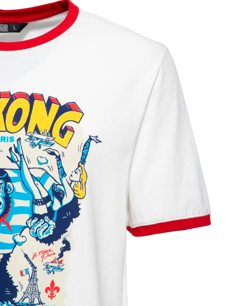 King Kerosin - Camiseta Vintage "Paris" Unisex