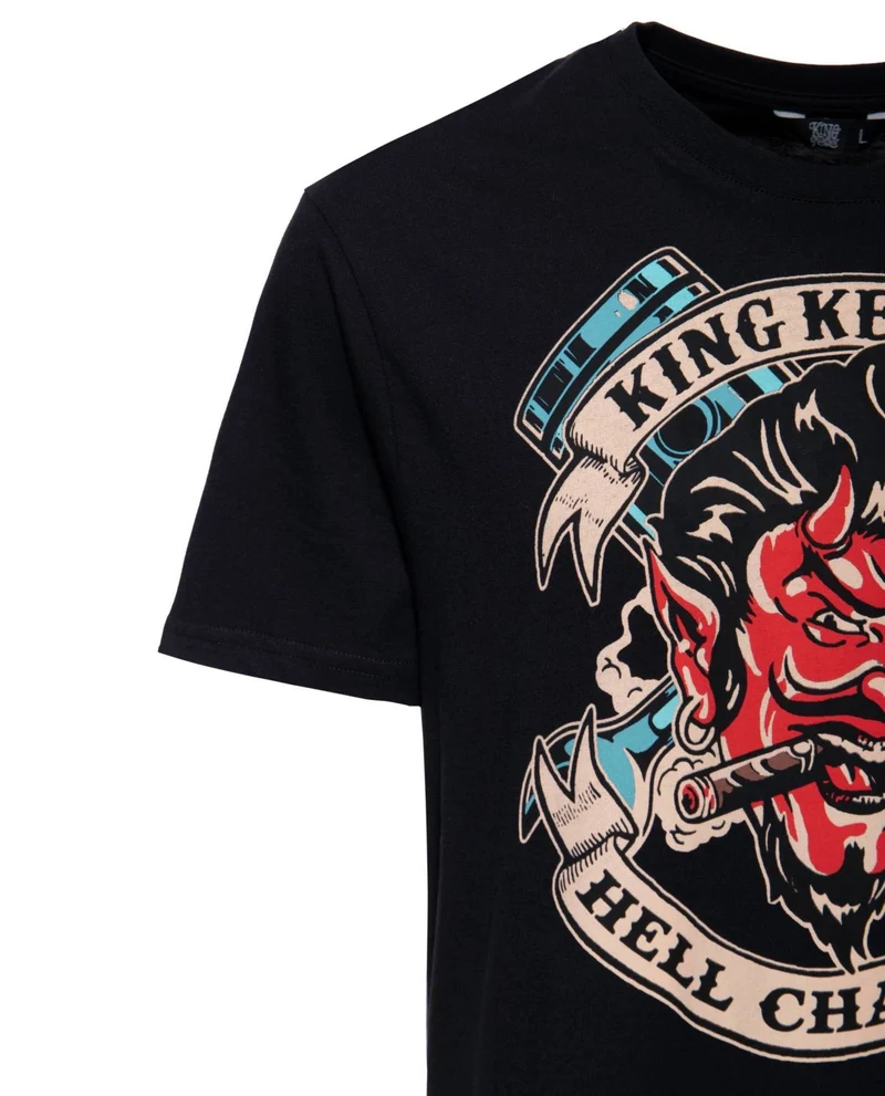 King Kerosin - Camiseta "Hell Chapter Devil" Unisex