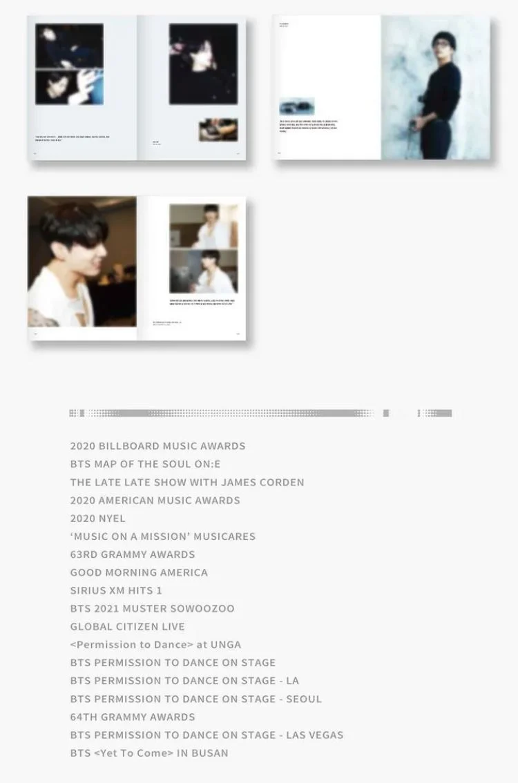 BTS - DOCUMENTARY PHOTOBOOK : THE DAY WE MEET (BEYOND THE STAGE) + 2025 FESTA GIFT