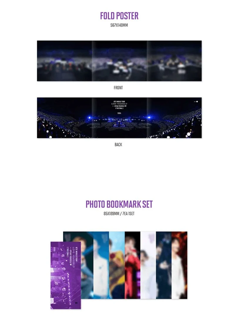 BTS - LOVE YOURSELF SPEAK YOURSELF THE FINAL + 2025 FESTA GIFT