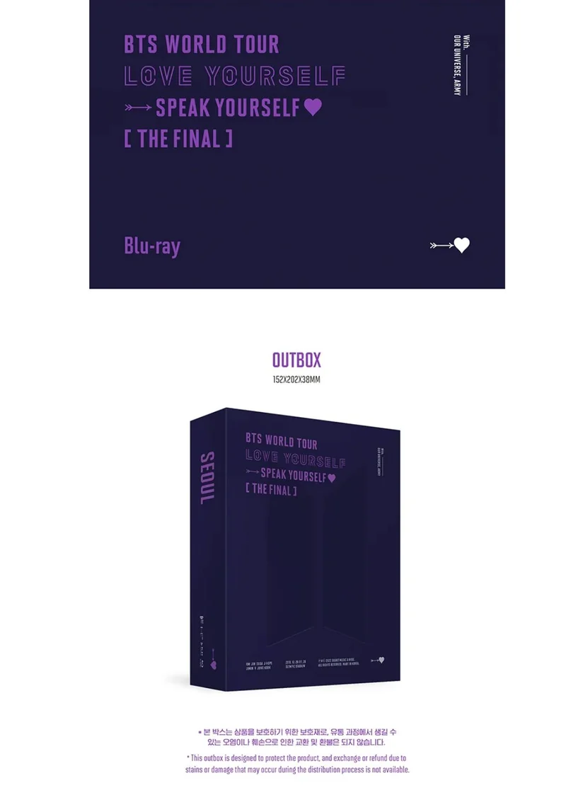 BTS - LOVE YOURSELF SPEAK YOURSELF THE FINAL + 2025 FESTA GIFT