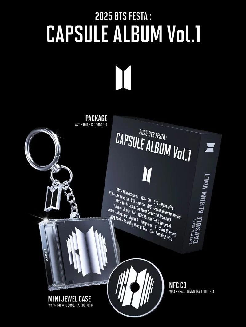 BTS - 2025 BTS FESTA : CAPSULE ALBUM VOL.1