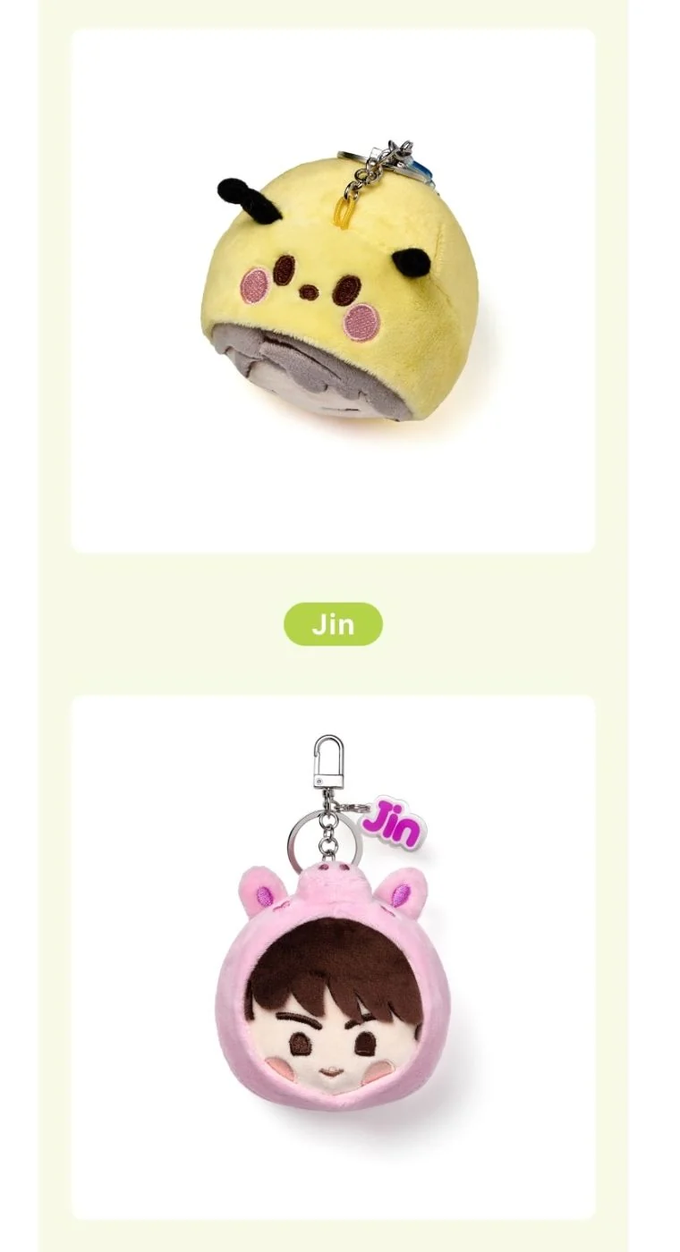 BTS - BTS ISLAND IN THE SEOM: FACE KEYRING (2025 FESTA OFFICIAL MD)