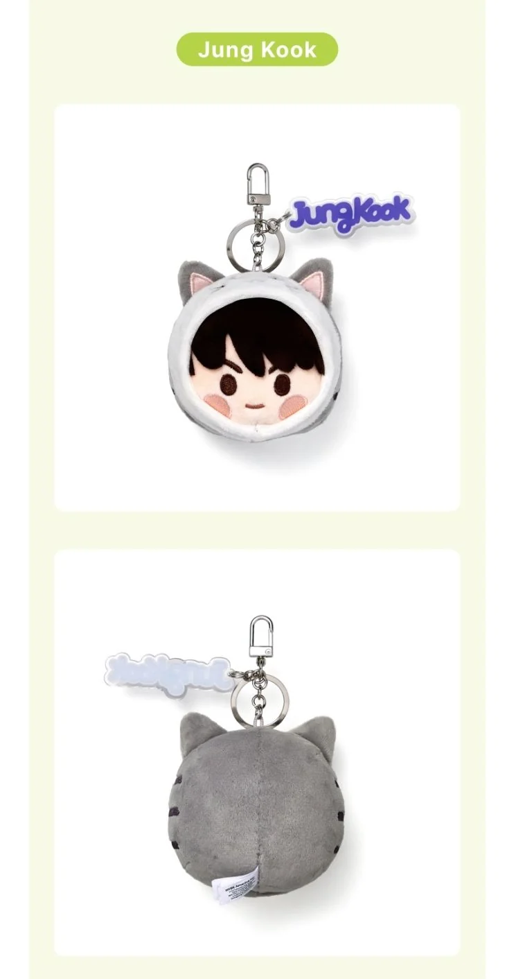 BTS - BTS ISLAND IN THE SEOM: FACE KEYRING (2025 FESTA OFFICIAL MD)