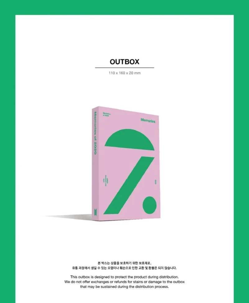 BTS - MEMORIES OF 2020 (DIGITAL CODE) + 2025 FESTA GIFT