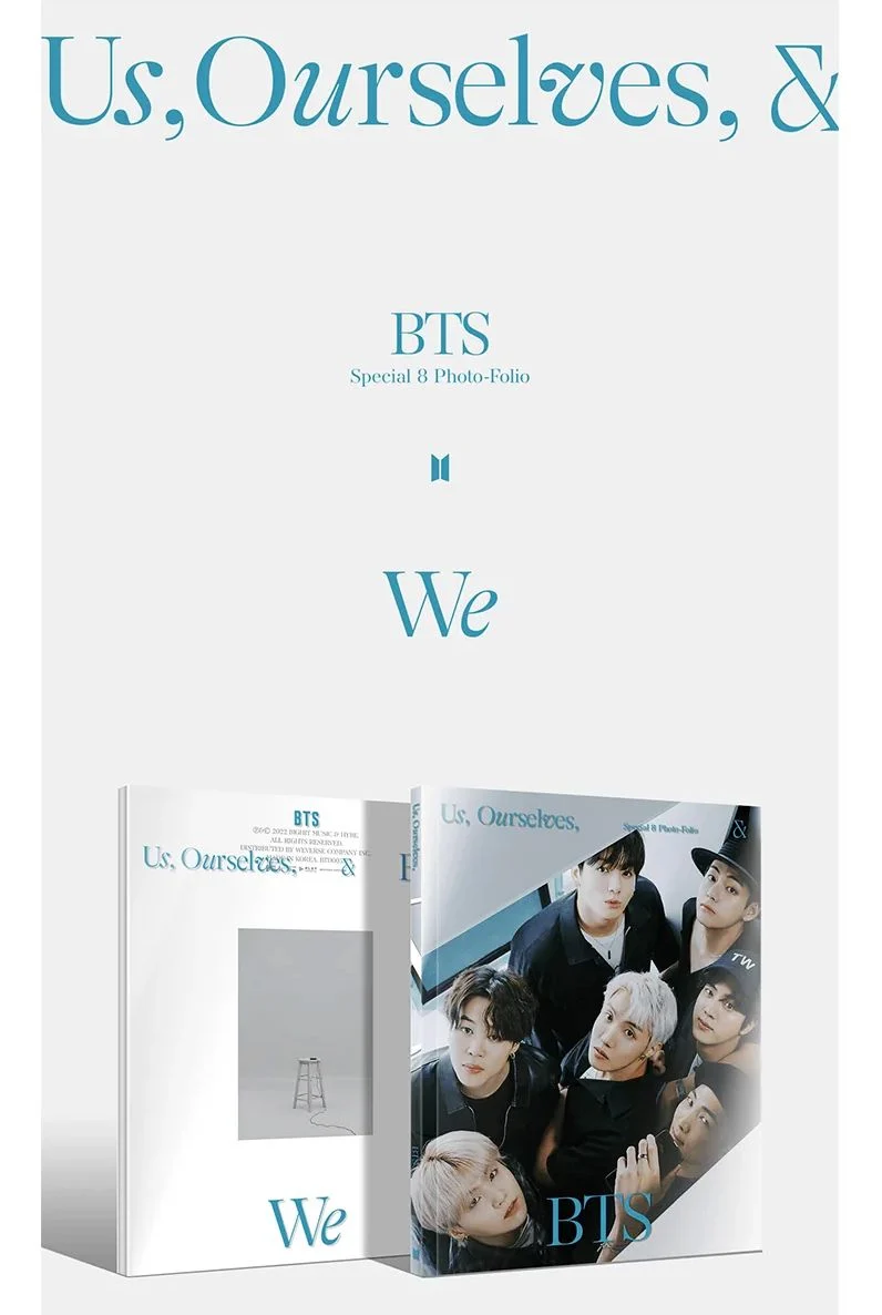 BTS - SPECIAL 8 PHOTO-FOLIO 'US, OURSELVES, AND BTS WE' + 2025 FESTA GIFT