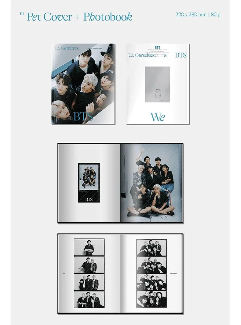 BTS - SPECIAL 8 PHOTO-FOLIO 'US, OURSELVES, AND BTS WE' + 2025 FESTA GIFT