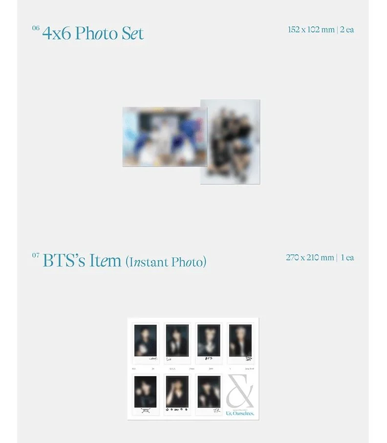 BTS - SPECIAL 8 PHOTO-FOLIO 'US, OURSELVES, AND BTS WE' + 2025 FESTA GIFT