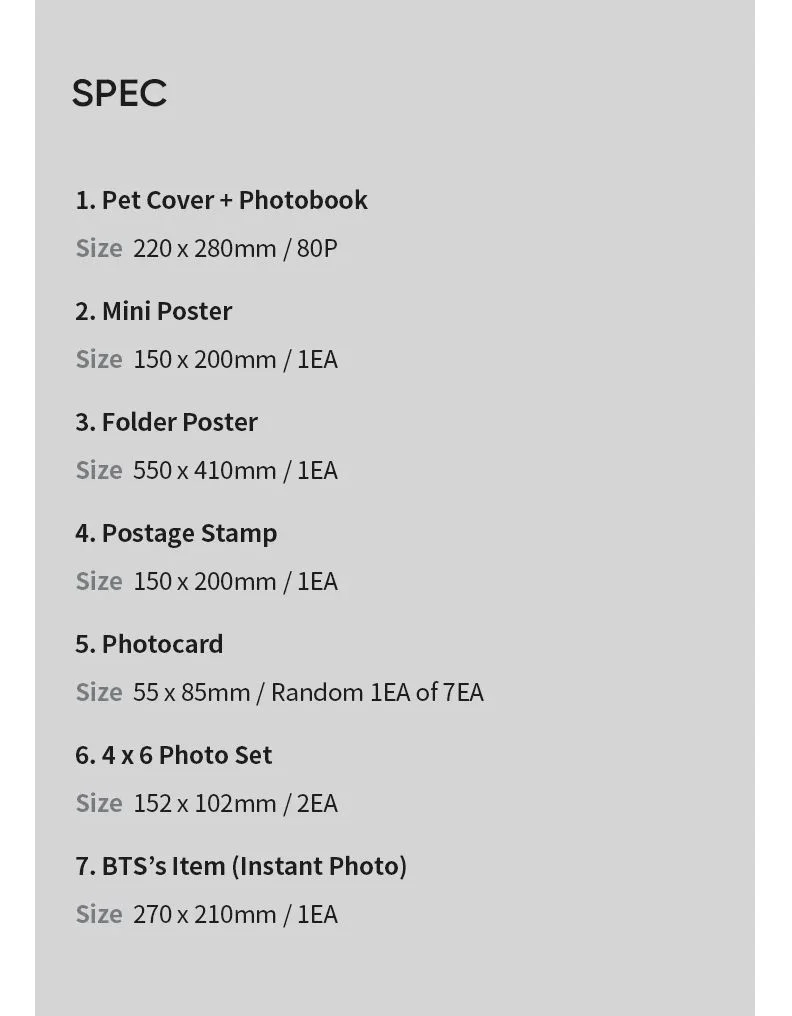 BTS - SPECIAL 8 PHOTO-FOLIO 'US, OURSELVES, AND BTS WE' + 2025 FESTA GIFT