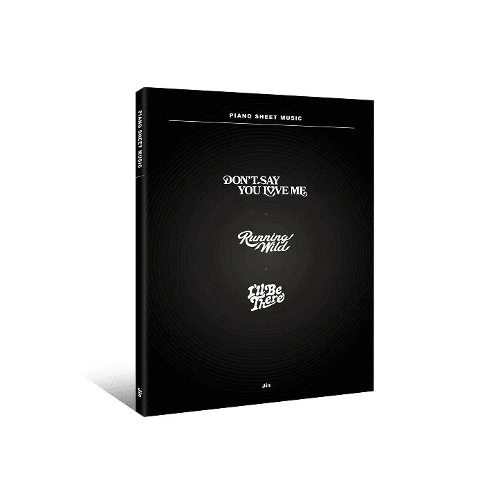 BTS - PIANO SHEET MUSIC : JIN (PACKAGE)