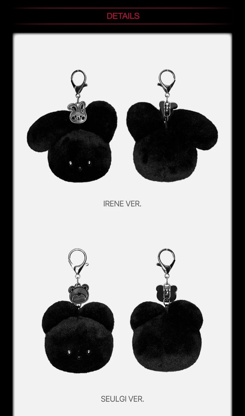 IRENE & SEULGI (RED VELVET) - DOLL KEY RING SET (CONCERT TOUR 'BALANCE' MD)