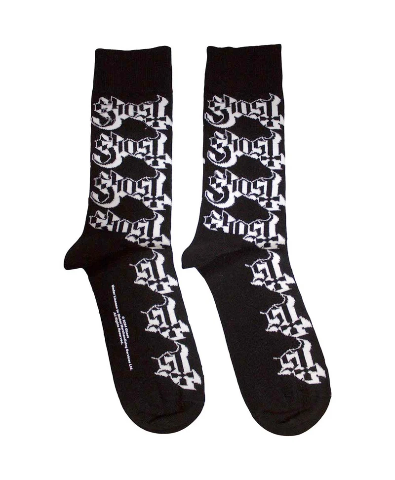 Ghost - Calcetines "Logo Pattern"