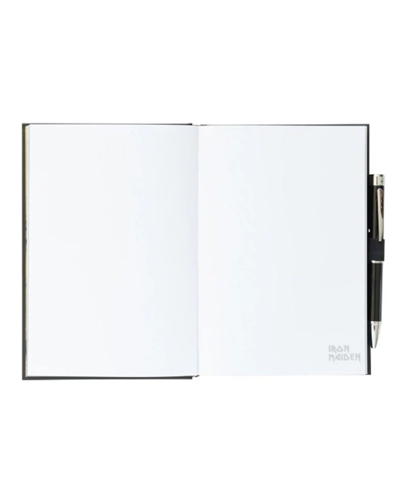 Iron Maiden - Cuaderno A5 premiun con bolígrafo proyector "Iron Maiden"