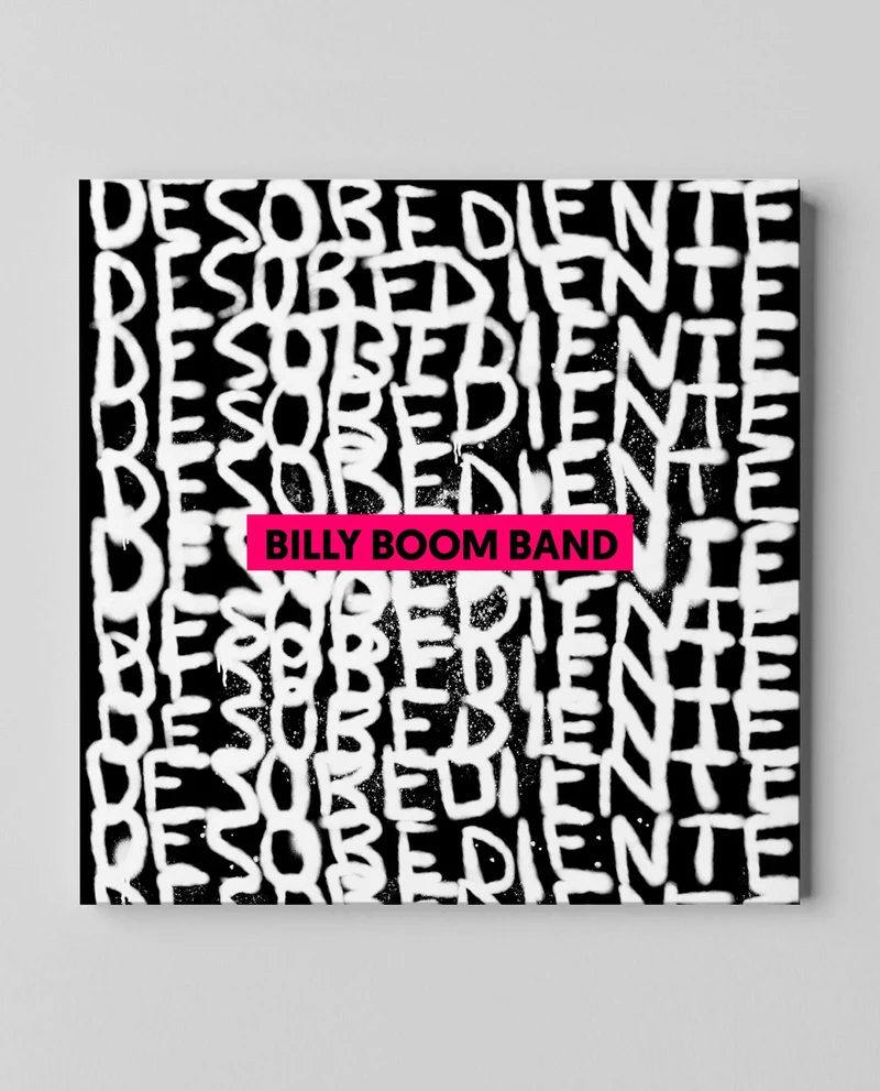 Billy Boom Band - CD Firmado "Desobediente" Edición Limitada