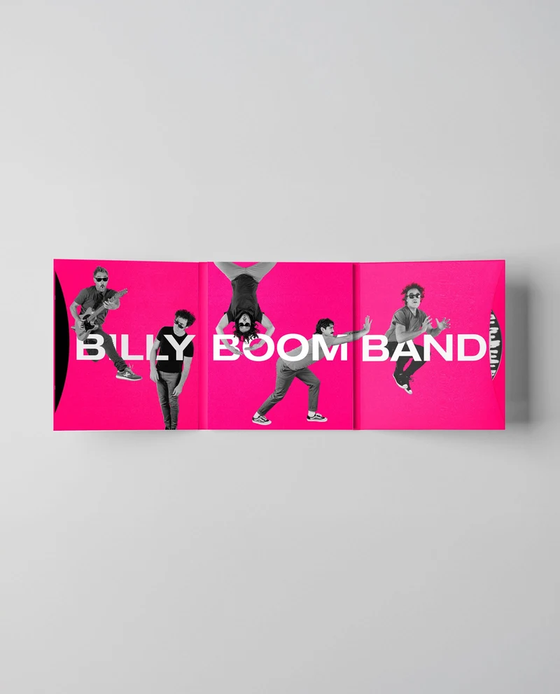 Billy Boom Band - CD Firmado "Desobediente" Edición Limitada
