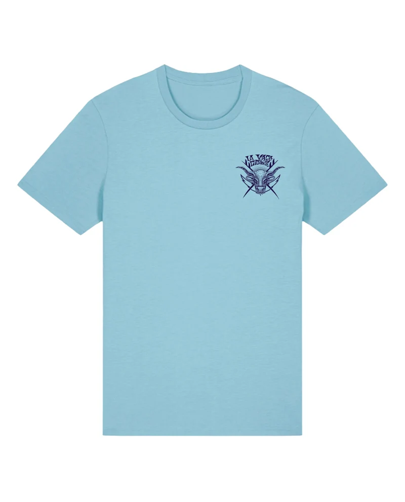 La Vaca Gigante - Camiseta "Logo" Azul