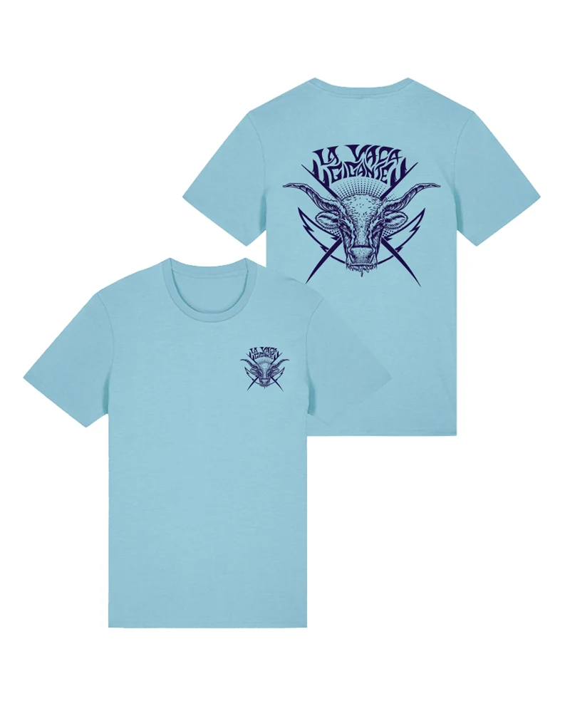La Vaca Gigante - Camiseta "Logo" Azul