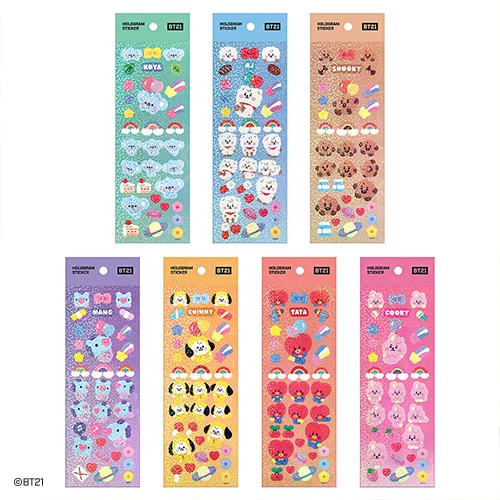 BT21 Baby Hologram Sticker