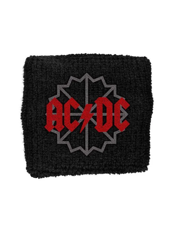 AC/DC - Muñequera de tela "Black Ice"