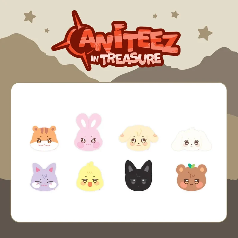 ATEEZ - ANITEEZ IN TREASURE OFFICIAL MD 1