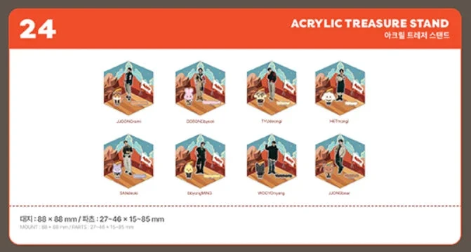 ATEEZ - ANITEEZ IN TREASURE OFFICIAL MD 1