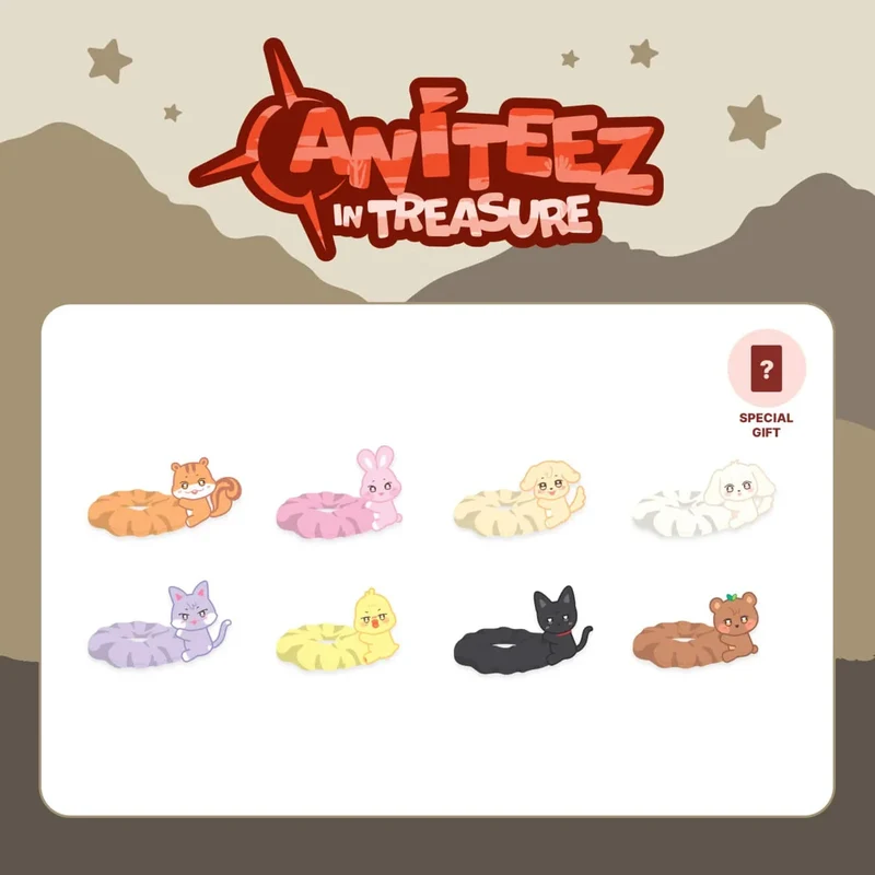 ATEEZ - ANITEEZ IN TREASURE OFFICIAL MD 1