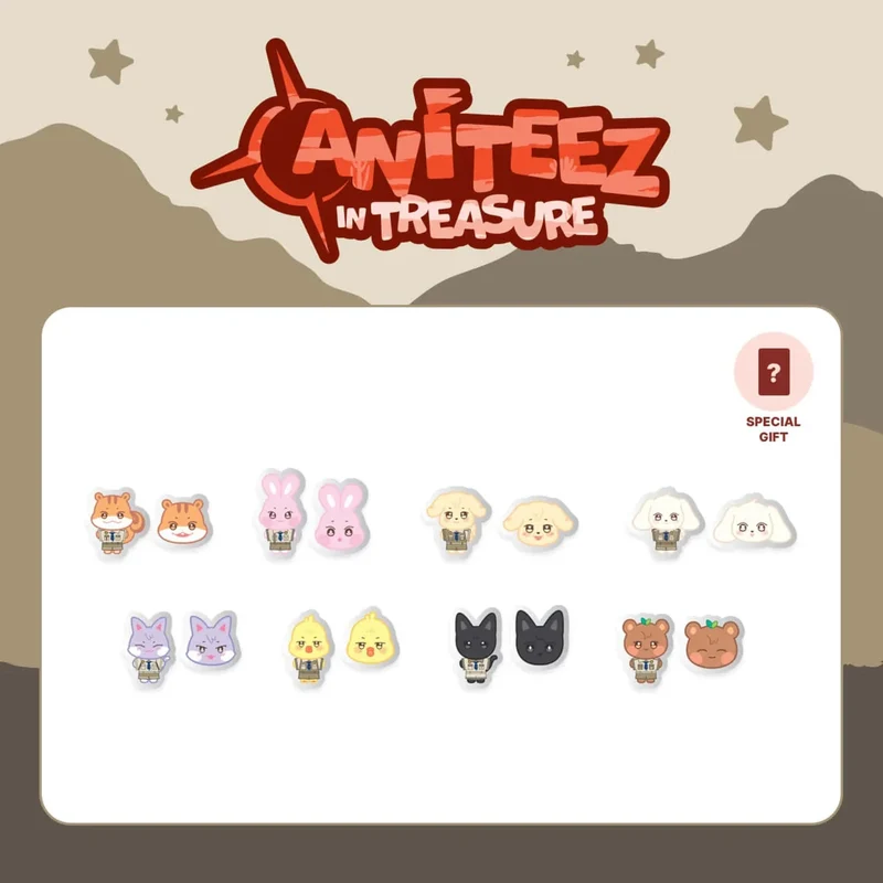 ATEEZ - ANITEEZ IN TREASURE OFFICIAL MD 2