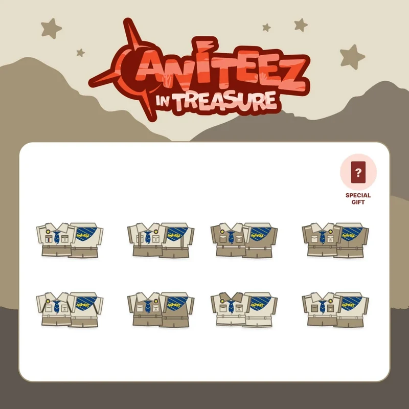 ATEEZ - ANITEEZ IN TREASURE OFFICIAL MD 2