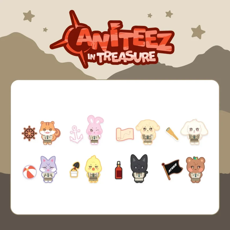 ATEEZ - ANITEEZ IN TREASURE OFFICIAL MD 2