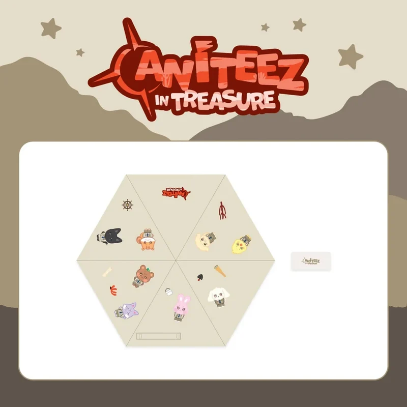 ATEEZ - ANITEEZ IN TREASURE OFFICIAL MD 3
