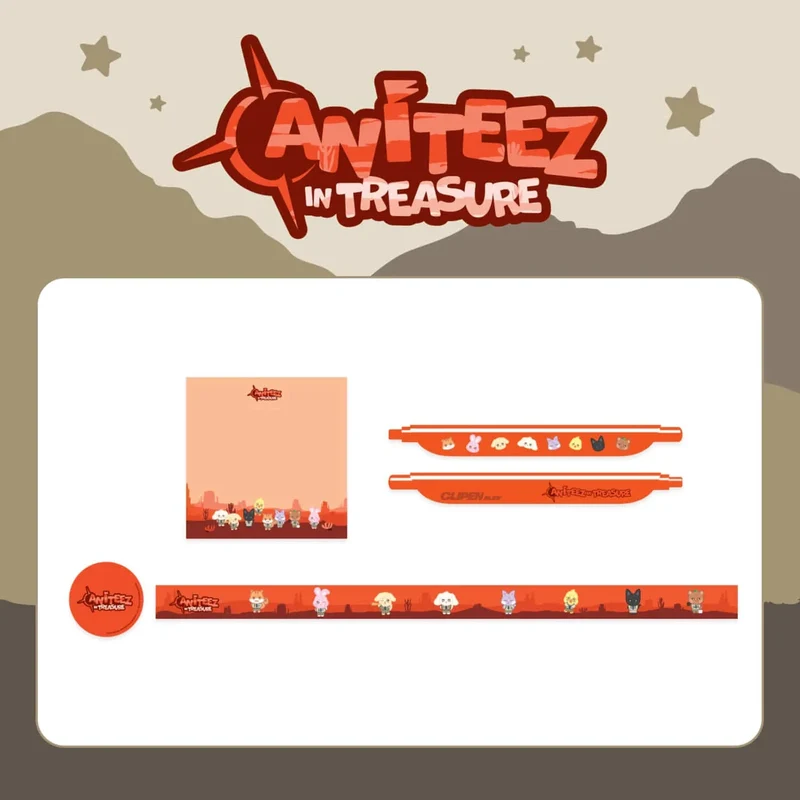 ATEEZ - ANITEEZ IN TREASURE OFFICIAL MD 3