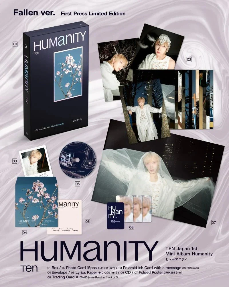 TEN (NCT) - HUMANITY (1ST JAPAN MINI ALBUM)