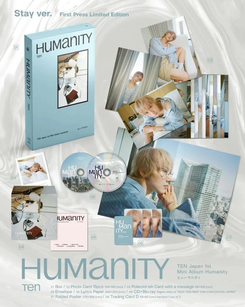 TEN (NCT) - HUMANITY (1ST JAPAN MINI ALBUM)