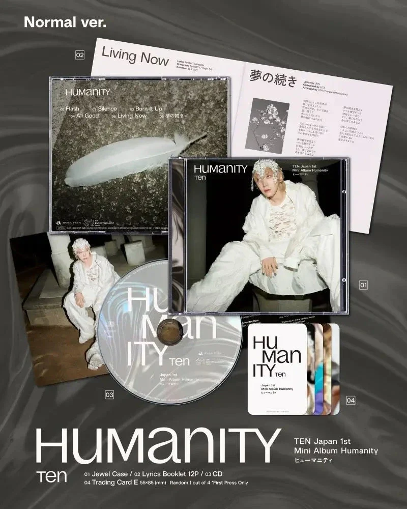 TEN (NCT) - HUMANITY (1ST JAPAN MINI ALBUM)