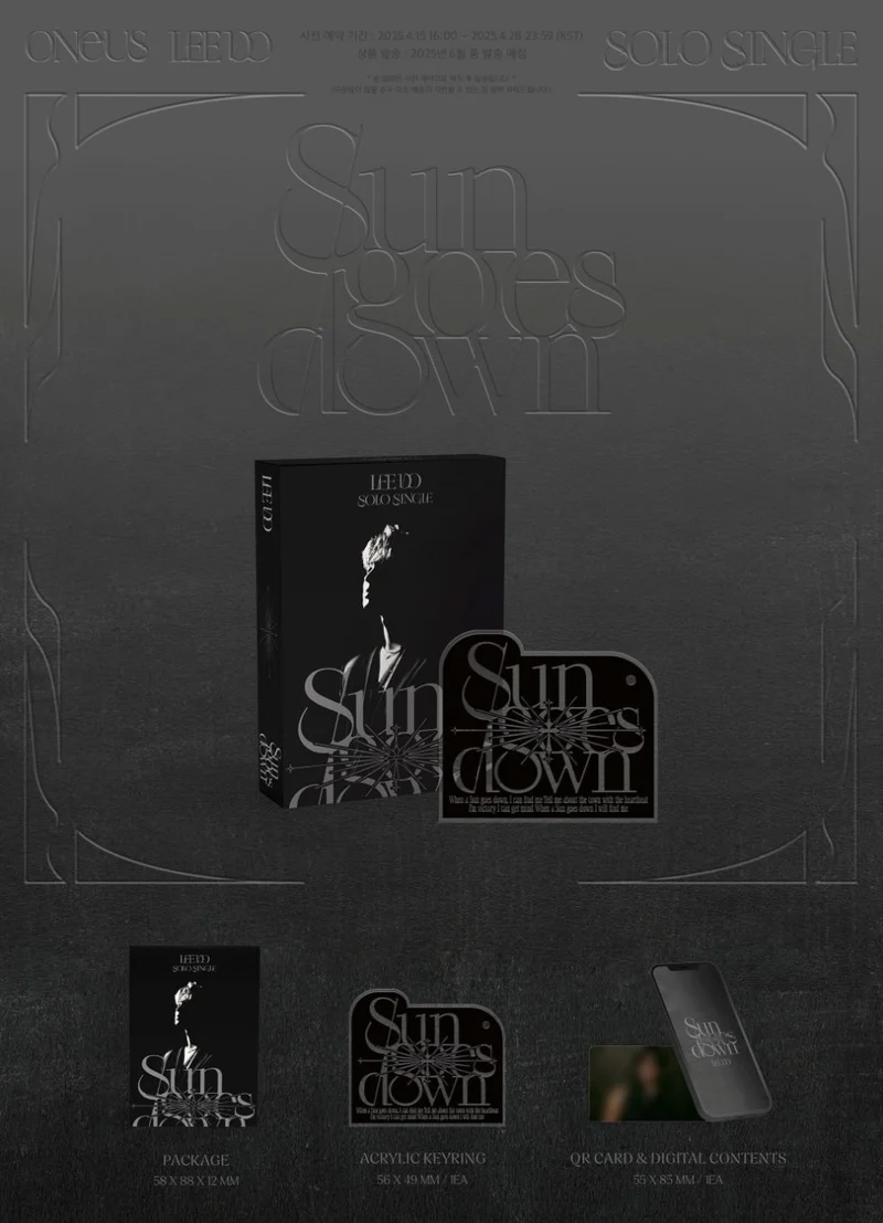 LEEDO (ONEUS) - SUN GOES DOWN (POCA ALBUM)