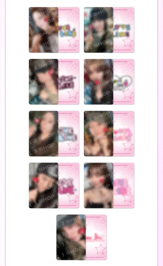 NIZIU - PHOTOCARD SET ('LOVE LINE' MD)