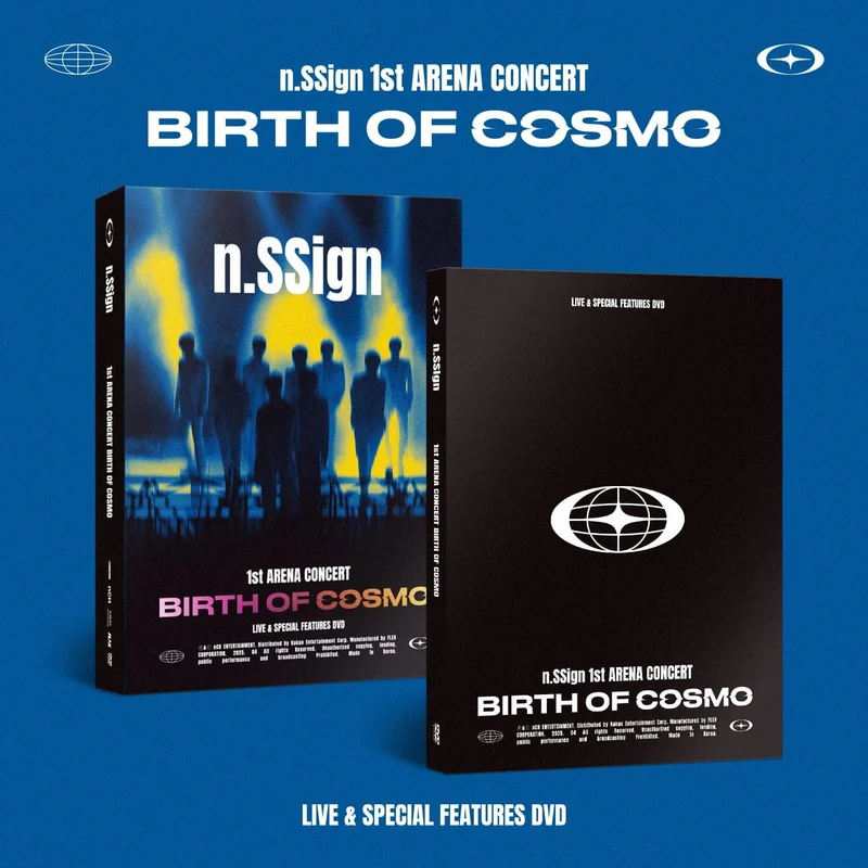 N.SSIGN - 1ST ARENA CONCERT 'BIRTH OF COSMO' LIFE & SPECIAL FEATURES DVD