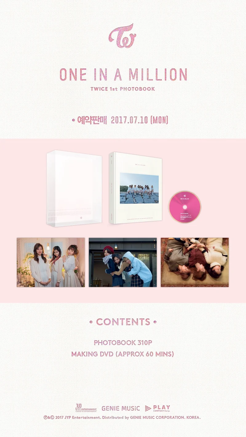 [TWICE] 1st Photobook : One In A Million