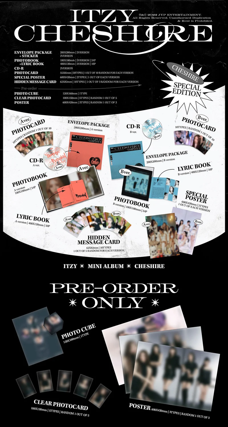 [ITZY] Cheshire : Special Edition