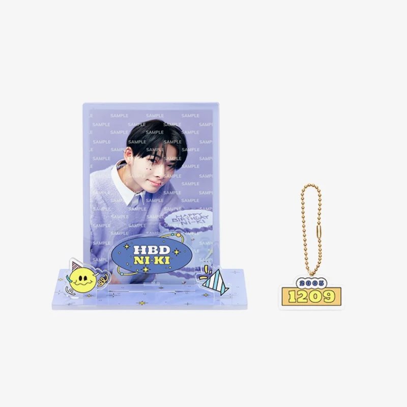 [ENHYPEN] Ni-Ki : Birthday Official Merch : Acrylic Frame & Keyring