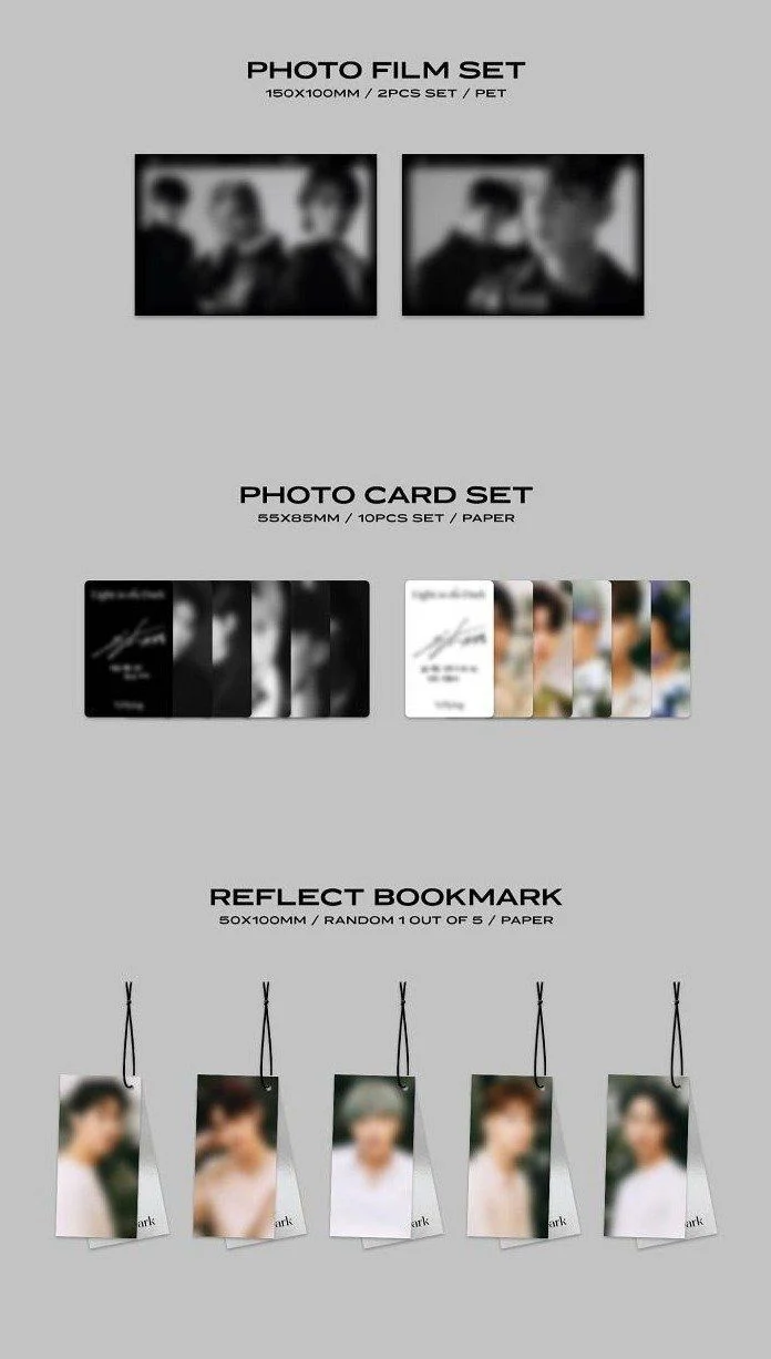 N.Flying - 1st Photobook [Light in the Dark]