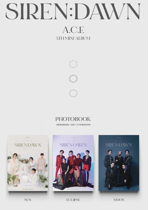 A.C.E - 5th Mini Album [Siren : Dawn] - Pre-Order