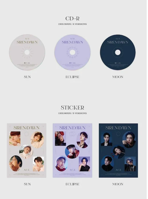 A.C.E - 5th Mini Album [Siren : Dawn] - Pre-Order