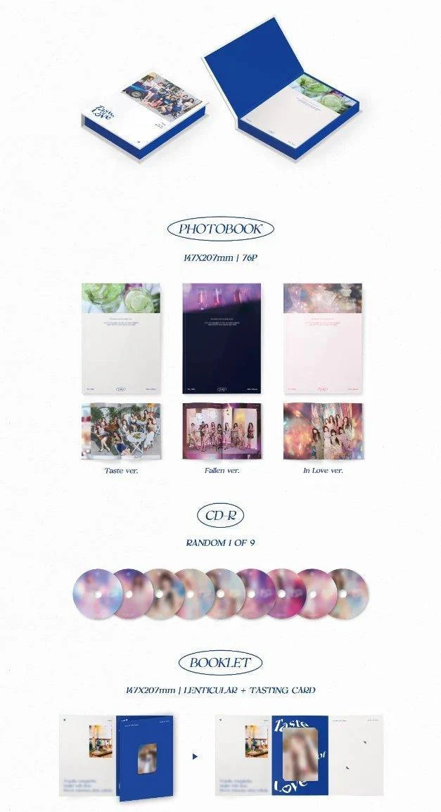 TWICE - 10th Mini [Taste of Love] – Pre-Order