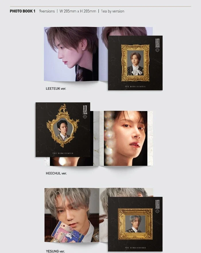 SUPER JUNIOR - Vol.10 [The Renaissance] (SQUARE Style) (Random Ver.)